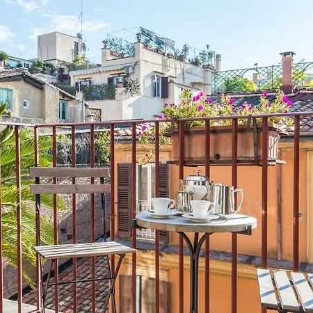 Luxury Spanish Steps Terrace Appartement Rome