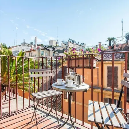 Appartement Luxury Spanish Steps Terrace