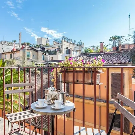 Daire Luxury Spanish Steps Terrace Roma